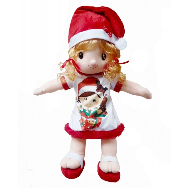 Grabadeal 2 Feet Christmas Doll Stuffed Soft Toy